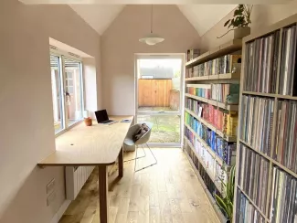 convert garage to office